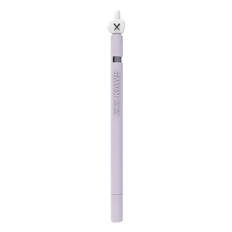 LOVE MEI For Apple Pencil 1 Middle Finger Shape Stylus Pen Silicone Protective Case Cover (Purple) - free shipping - PMC TechLife - Order now!