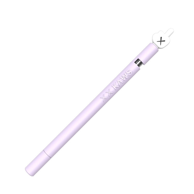 LOVE MEI For Apple Pencil 1 Middle Finger Shape Stylus Pen Silicone Protective Case Cover (Purple) - free shipping - PMC TechLife - Order now!