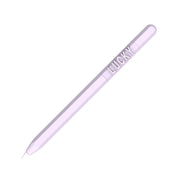 LOVE MEI For Apple Pencil 1 Number Letter Design Stylus Pen Silicone Protective Case Cover(Purple)