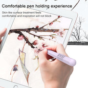 LOVE MEI For Apple Pencil 2 Number Letter Design Stylus Pen Silicone Protective Case Cover (Blue)