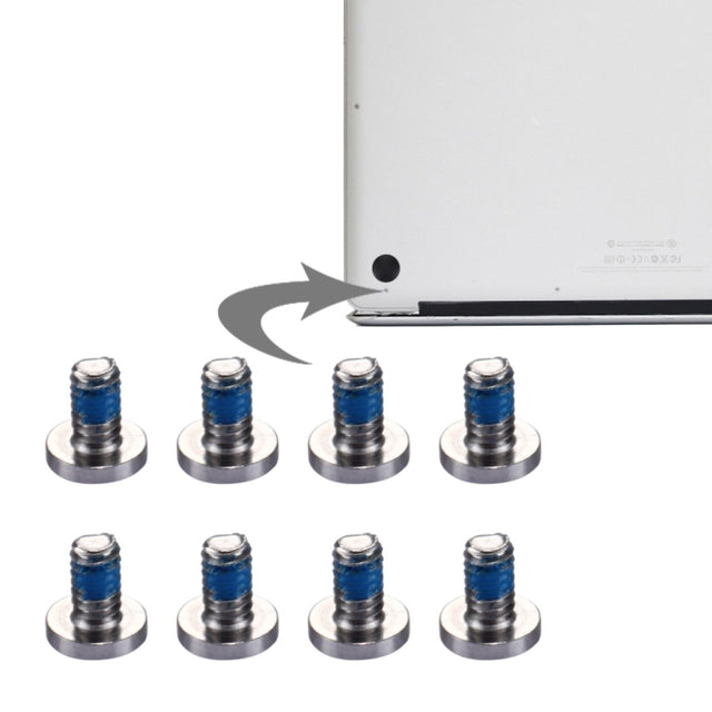 Computer Case Bottom Cover Screws Set for Macbook 13.3 inch (2009, 2010) A1342 / MC207 / MC516