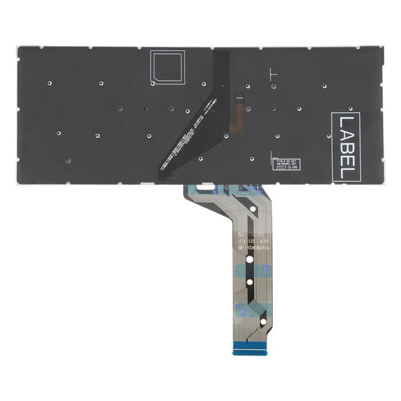 For Xiaomi Mi Notebook Air 12.5 US Version Keyboard with Backlight (Gold)