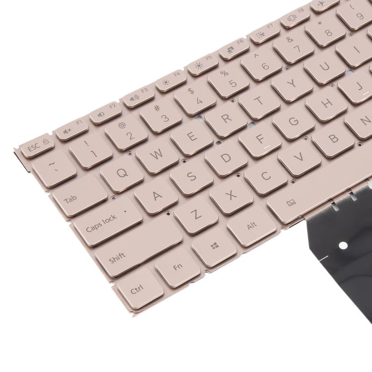 For Xiaomi Mi Notebook Air 12.5 US Version Keyboard with Backlight (Gold)