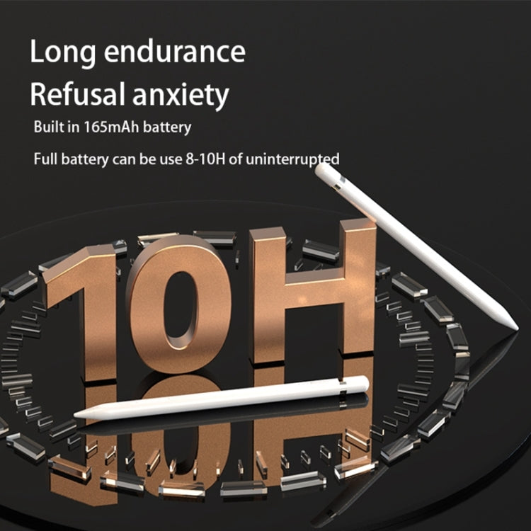 Yesido ST13 8 Pin Interface Multi-function Bluetooth Wireless Stylus Pen Capacitive Pencil for iPad (White) - free shipping - PMC Jewellery - Order now!