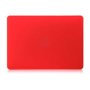 ENKAY Hat-Prince 2 in 1 Frosted Hard Shell Plastic Protective Case + US Version Ultra-thin TPU Keyboard Protector Cover for 2016 New MacBook Pro 13.3 inch with Touchbar (A1706)(Red)