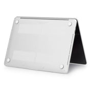 ENKAY Hat-Prince 2 in 1 Frosted Hard Shell Plastic Protective Case + US Version Ultra-thin TPU Keyboard Protector Cover for 2016 New MacBook Pro 13.3 inch with Touchbar (A1706)(White)
