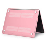 ENKAY Hat-Prince 2 in 1 Frosted Hard Shell Plastic Protective Case + US Version Ultra-thin TPU Keyboard Protector Cover for 2016 New MacBook Pro 13.3 inch without Touchbar (A1708)(Pink)