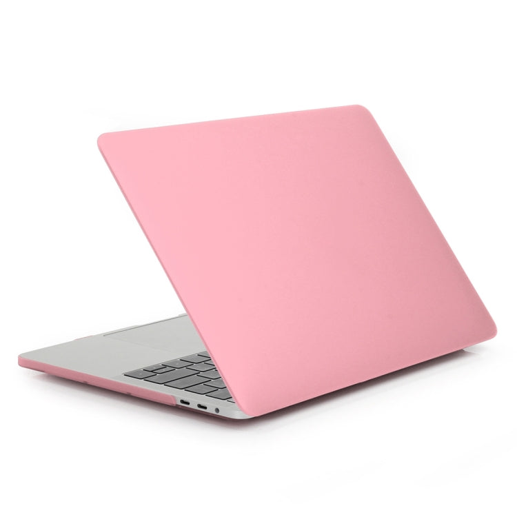 ENKAY Hat-Prince 2 in 1 Frosted Hard Shell Plastic Protective Case + US Version Ultra-thin TPU Keyboard Protector Cover for 2016 New MacBook Pro 15.4 inch with Touchbar (A1707)(Pink)