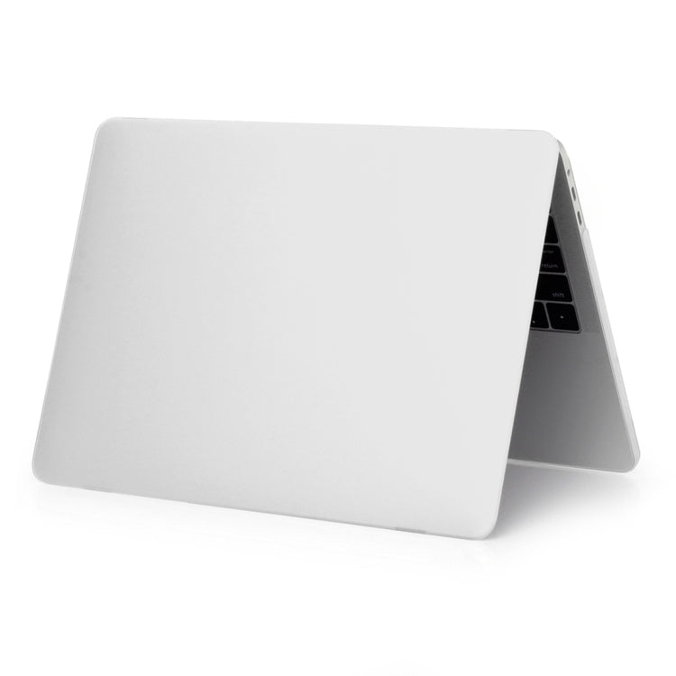 ENKAY Hat-Prince 2 in 1 Frosted Hard Shell Plastic Protective Case + US Version Ultra-thin TPU Keyboard Protector Cover for 2016 New MacBook Pro 15.4 inch with Touchbar (A1707)(White)