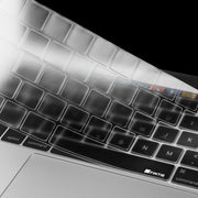 ENKAY Hat-Prince 2 in 1 Crystal Hard Shell Plastic Protective Case + US Version Ultra-thin TPU Keyboard Protector Cover for 2016 New MacBook Pro 13.3 inch with Touchbar (A1706)(Grey)