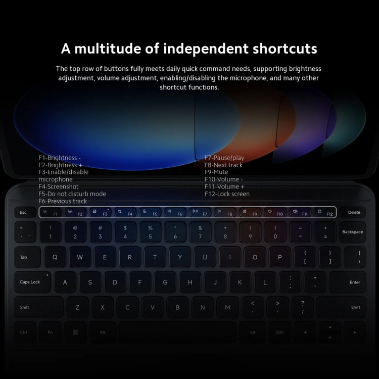 Original For Xiaomi Pad 6S Pro Intelligent Touch Pad Keyboard (Black) - free shipping - PMC TechLife - Order now!