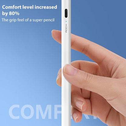 ROCK B05 Replaceable Active Magnetic Capacitive Pen for iPad 2018 or Above(White) - free shipping - PMC Jewellery - Order now!