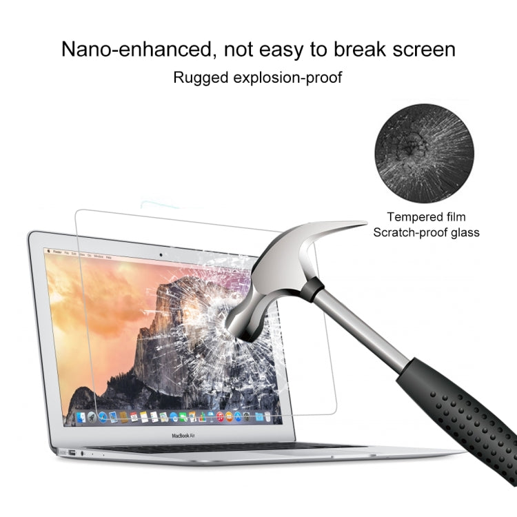 9H Surface Hardness HD Explosion-proof Tempered Glass Film for MacBook Air 11.6 inch (A1370 / A1465) - Screen Protectors by PMC Jewellery | Online Shopping South Africa | PMC Jewellery | Buy Now Pay Later Mobicred
