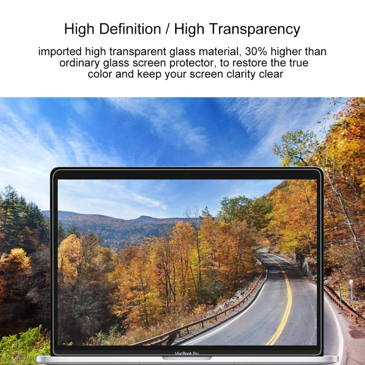 9H Surface Hardness HD Explosion-proof Tempered Glass Film for MacBook Air 13.3 inch (A1369 / A1466) - Screen Protectors by PMC Jewellery | Online Shopping South Africa | PMC Jewellery | Buy Now Pay Later Mobicred