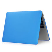 ENKAY Hat-Prince 2 in 1 Frosted Hard Shell Plastic Protective Case + Europe Version Ultra-thin TPU Keyboard Protector Cover for 2016 MacBook Pro 13.3 Inch with Touch Bar (A1706)(Dark Blue)