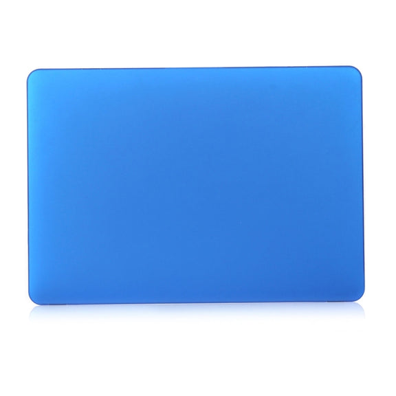 ENKAY Hat-Prince 2 in 1 Frosted Hard Shell Plastic Protective Case + Europe Version Ultra-thin TPU Keyboard Protector Cover for 2016 MacBook Pro 13.3 Inch with Touch Bar (A1706)(Dark Blue)