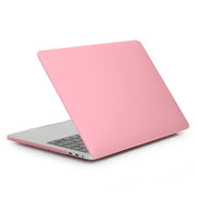 ENKAY Hat-Prince 2 in 1 Frosted Hard Shell Plastic Protective Case + Europe Version Ultra-thin TPU Keyboard Protector Cover for 2016 MacBook Pro 13.3 Inch with Touch Bar (A1706) (Pink)