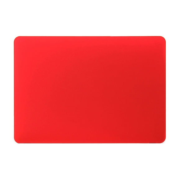 ENKAY Hat-Prince 2 in 1 Frosted Hard Shell Plastic Protective Case + Europe Version Ultra-thin TPU Keyboard Protector Cover for 2016 MacBook Pro 13.3 Inch with Touch Bar (A1706) (Red)