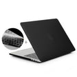 ENKAY Hat-Prince 2 in 1 Frosted Hard Shell Plastic Protective Case + Europe Version Ultra-thin TPU Keyboard Protector Cover for 2016 MacBook Pro 13.3 Inch without Touch Bar (A1708) (Black) - free shipping - PMC Jewellery - Order now!