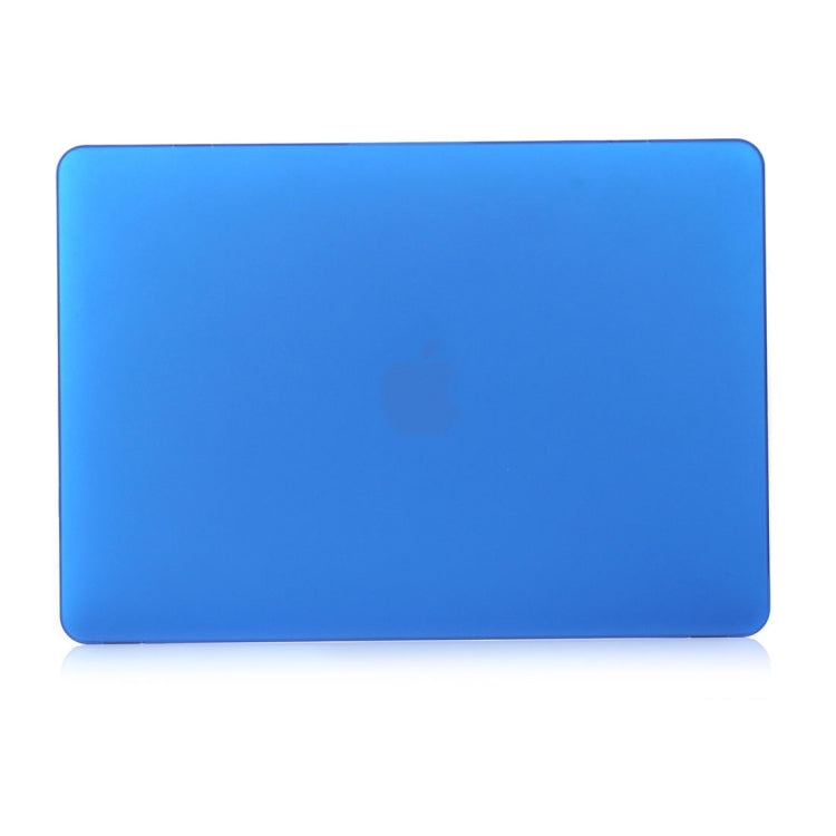 ENKAY Hat-Prince 2 in 1 Frosted Hard Shell Plastic Protective Case + Europe Version Ultra-thin TPU Keyboard Protector Cover for 2016 MacBook Pro 13.3 Inch without Touch Bar (A1708) (Dark Blue) - free shipping - PMC Jewellery - Order now!