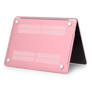 ENKAY Hat-Prince 2 in 1 Frosted Hard Shell Plastic Protective Case + Europe Version Ultra-thin TPU Keyboard Protector Cover for 2016 MacBook Pro 13.3 Inch without Touch Bar (A1708) (Pink)