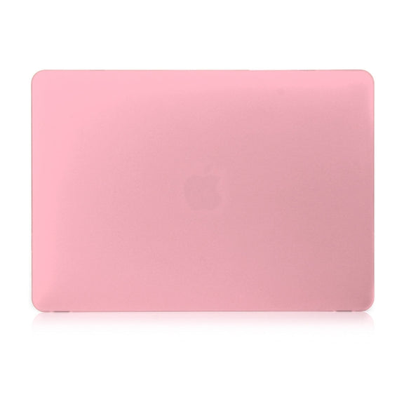 ENKAY Hat-Prince 2 in 1 Frosted Hard Shell Plastic Protective Case + Europe Version Ultra-thin TPU Keyboard Protector Cover for 2016 MacBook Pro 13.3 Inch without Touch Bar (A1708) (Pink)
