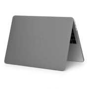 ENKAY Hat-Prince 2 in 1 Frosted Hard Shell Plastic Protective Case + Europe Version Ultra-thin TPU Keyboard Protector Cover for 2016 MacBook Pro 13.3 Inch without Touch Bar (A1708) (Grey)