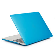 ENKAY Hat-Prince 2 in 1 Frosted Hard Shell Plastic Protective Case + Europe Version Ultra-thin TPU Keyboard Protector Cover for 2016 MacBook Pro 13.3 Inch without Touch Bar (A1708) (Baby Blue)