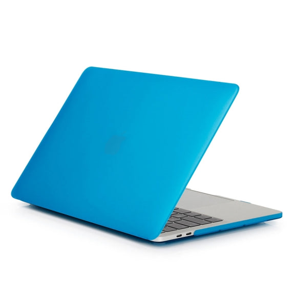 ENKAY Hat-Prince 2 in 1 Frosted Hard Shell Plastic Protective Case + Europe Version Ultra-thin TPU Keyboard Protector Cover for 2016 MacBook Pro 13.3 Inch without Touch Bar (A1708) (Baby Blue)