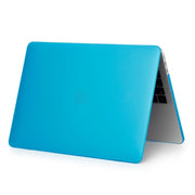ENKAY Hat-Prince 2 in 1 Frosted Hard Shell Plastic Protective Case + Europe Version Ultra-thin TPU Keyboard Protector Cover for 2016 MacBook Pro 13.3 Inch without Touch Bar (A1708) (Baby Blue)