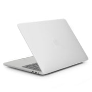 ENKAY Hat-Prince 2 in 1 Frosted Hard Shell Plastic Protective Case + Europe Version Ultra-thin TPU Keyboard Protector Cover for 2016 MacBook Pro 13.3 Inch without Touch Bar (A1708) (White)