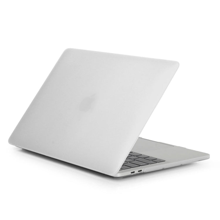 ENKAY Hat-Prince 2 in 1 Frosted Hard Shell Plastic Protective Case + Europe Version Ultra-thin TPU Keyboard Protector Cover for 2016 MacBook Pro 13.3 Inch without Touch Bar (A1708) (White)