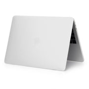 ENKAY Hat-Prince 2 in 1 Frosted Hard Shell Plastic Protective Case + Europe Version Ultra-thin TPU Keyboard Protector Cover for 2016 MacBook Pro 13.3 Inch without Touch Bar (A1708) (White)