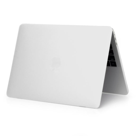 ENKAY Hat-Prince 2 in 1 Frosted Hard Shell Plastic Protective Case + Europe Version Ultra-thin TPU Keyboard Protector Cover for 2016 MacBook Pro 13.3 Inch without Touch Bar (A1708) (White)