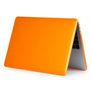 ENKAY Hat-Prince 2 in 1 Crystal Hard Shell Plastic Protective Case + Europe Version Ultra-thin TPU Keyboard Protector Cover for 2016 MacBook Pro 13.3 Inch with Touch Bar (A1706) (Orange)