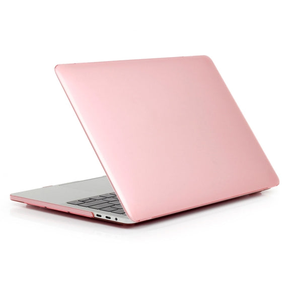 ENKAY Hat-Prince 2 in 1 Crystal Hard Shell Plastic Protective Case + Europe Version Ultra-thin TPU Keyboard Protector Cover for 2016 MacBook Pro 13.3 Inch without Touch Bar (A1708) (Pink)