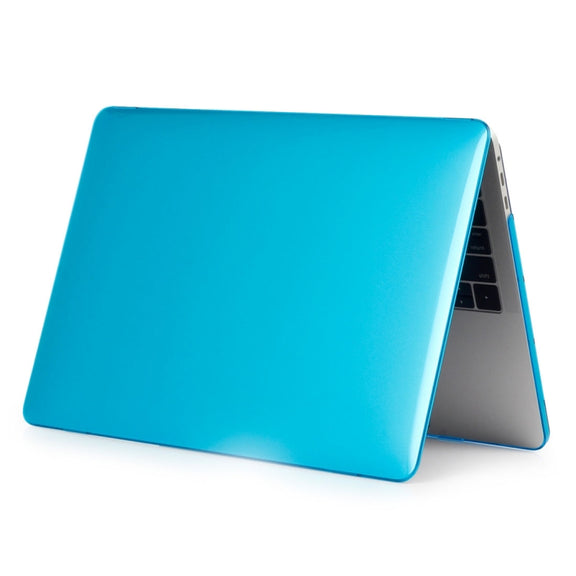 ENKAY Hat-Prince 2 in 1 Crystal Hard Shell Plastic Protective Case + Europe Version Ultra-thin TPU Keyboard Protector Cover for 2016 MacBook Pro 15.4 Inch with Touch Bar (A1707) (Baby Blue)
