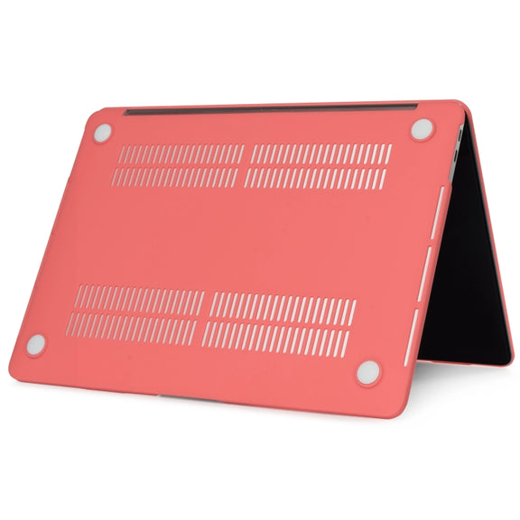 Laptop Frosted Style PC Protective Case for MacBook Pro 13.3 inch A1989 (2018) / A2159 / A2251 / A2289 / A2338(Coral Red)