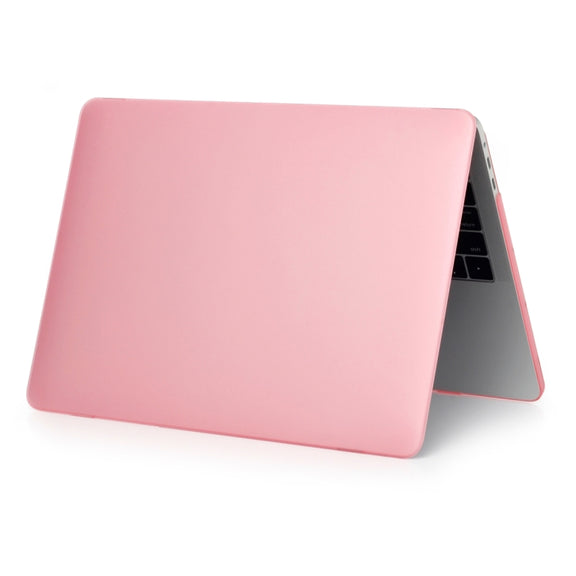 Laptop Frosted Style PC Protective Case for MacBook Pro 13.3 inch A1989 (2018) / A2159 / A2251 / A2289 / A2338(Pink)