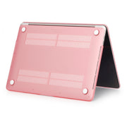 Laptop Frosted Style PC Protective Case for MacBook Pro 13.3 inch A1989 (2018) / A2159 / A2251 / A2289 / A2338(Pink)