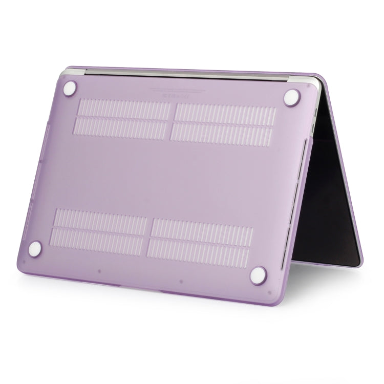 Laptop Frosted Style PC Protective Case for MacBook Pro 13.3 inch A1989 (2018) / A2159 / A2251 / A2289 / A2338(Purple)