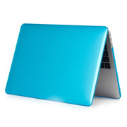 Laptop Crystal Style PC Protective Case for MacBook Pro 13.3 inch A1989 (2018) / A2159 / A2251 / A2289 / A2338(Lake Blue)