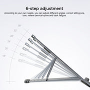 Lenovo Z2 Legion Gears Aluminum Alloy Notebook Laptop Desktop Heat Radiation Holder Cooling Bracket (Grey)