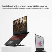 Lenovo Z2 Legion Gears Aluminum Alloy Notebook Laptop Desktop Heat Radiation Holder Cooling Bracket (Grey)