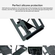 Lenovo Z2 Legion Gears Aluminum Alloy Notebook Laptop Desktop Heat Radiation Holder Cooling Bracket (Grey)