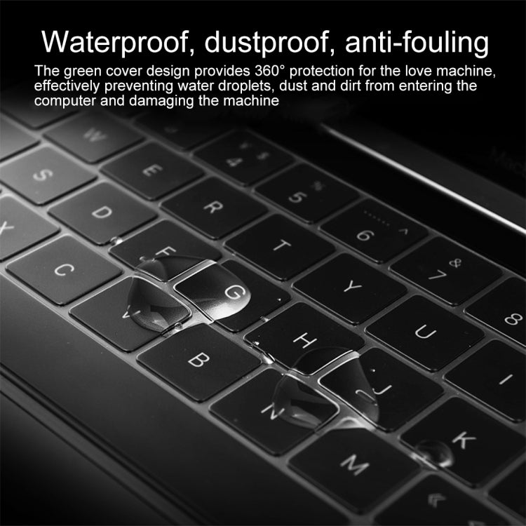 Keyboard Protector TPU Film for MacBook Pro 13 / 15 & Air 13 (A1466 / A1502 / A1278 / A1286)(White) - Keyboard Protector by PMC Jewellery | Online Shopping South Africa | PMC Jewellery | Buy Now Pay Later Mobicred