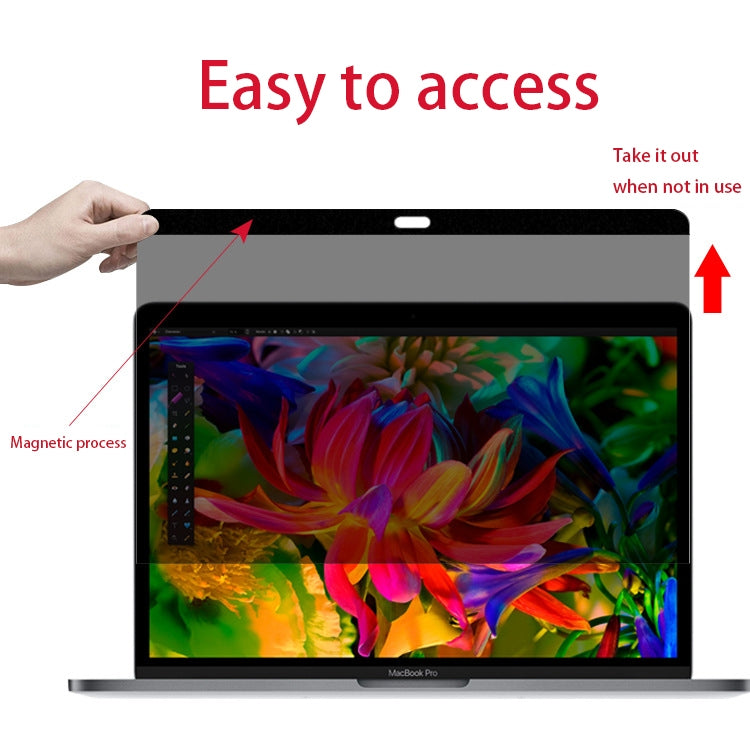 Magnetic Privacy Anti-glare PET Screen Film for MacBook Air 11.6 inch (A1370 / A1465) - Screen Protectors by PMC Jewellery | Online Shopping South Africa | PMC Jewellery | Buy Now Pay Later Mobicred