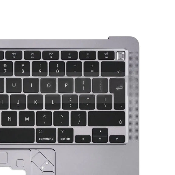 For Macbook Air 13 2020 M1 A2337 C-side Cover + UK Edition Key Board (Black)