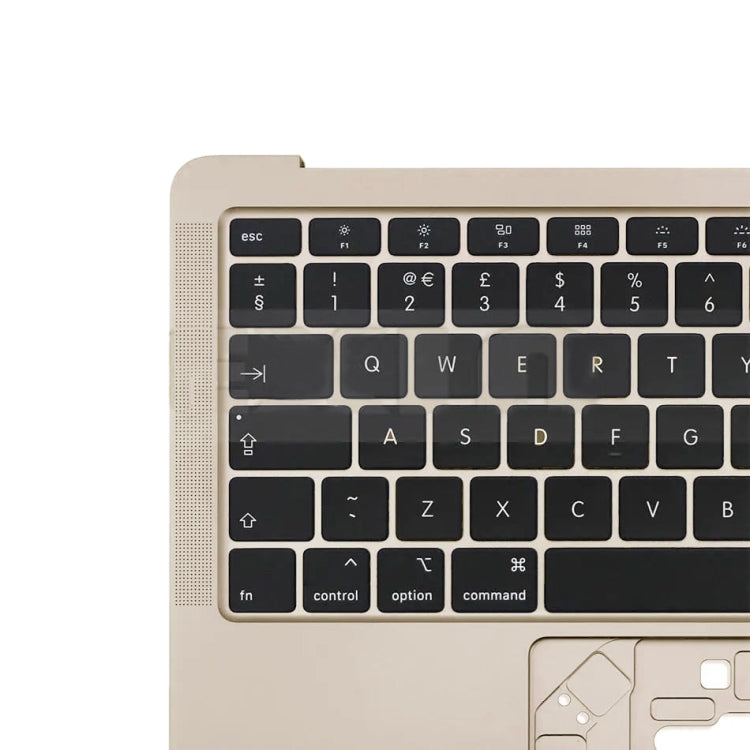 For Macbook Air 13 2020 M1 A2337 C-side Cover + UK Edition Key Board (Gold)