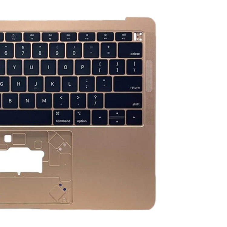 For Macbook Air 13 2020 M1 A2337 EMC3598 C-side Cover + US Edition Key Board (Gold) - Bottom Cover by PMC TechLife | Online Shopping South Africa | PMC TechLife